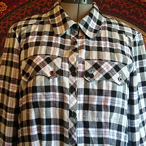 Matix Button Down Flannel - Picture 2 of 7